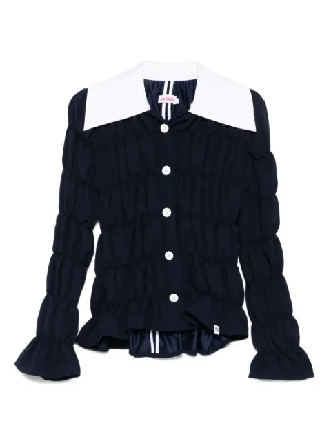 Charles Jeffrey Loverboy Shirred blouse