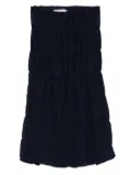 Charles Jeffrey Loverboy Shirred pencil skirt - Blue