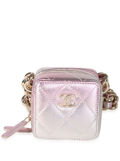 HOT SALE CHANEL 2021 Coco Punk Cube shoulder bag Women