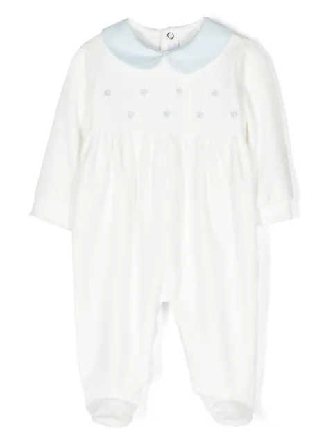 Siola star-embroidered long-sleeved pyjama