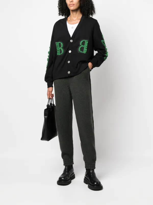 Barrie Bロゴ カーディガン | ブラック | FARFETCH JP Barrie Bロゴ カーディガン | ブラック | FARFETCH JP