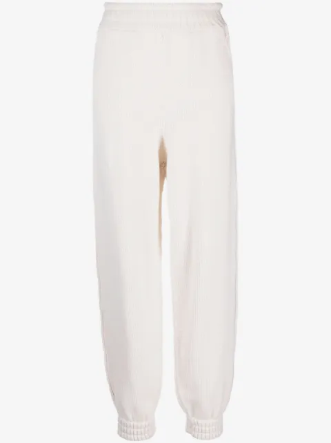 Barrie cashmere knitted trousers