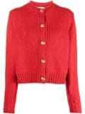 Barrie button-up cashmere cardigan - Red