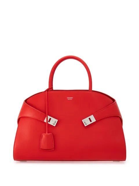 Ferragamo Hug leather tote bag