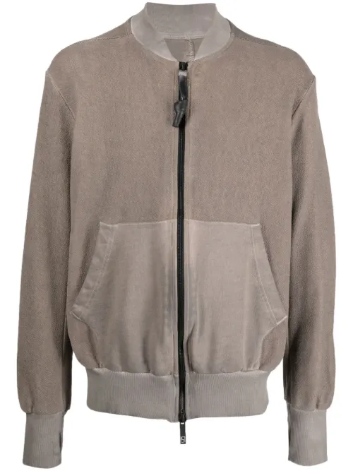 Bomber zippée à coutures apparentes - Isaac Sellam Experience - Modalova