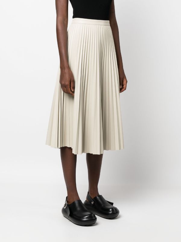 Proenza Schouler White Label high waisted Pleated Skirt Farfetch