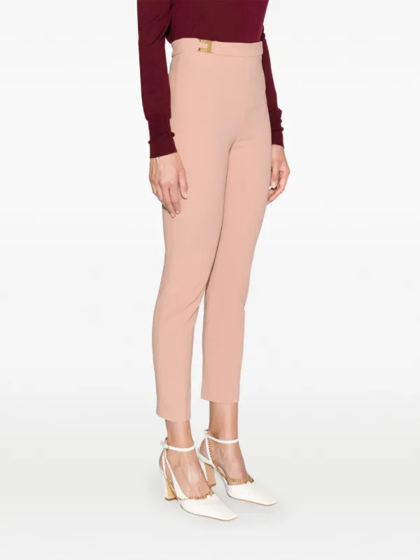 パンツ ELISABETTA FRANCHI Elisabetta Franchi Trousers Pink Elisabetta Franchi Trouser in Pink | Lyst