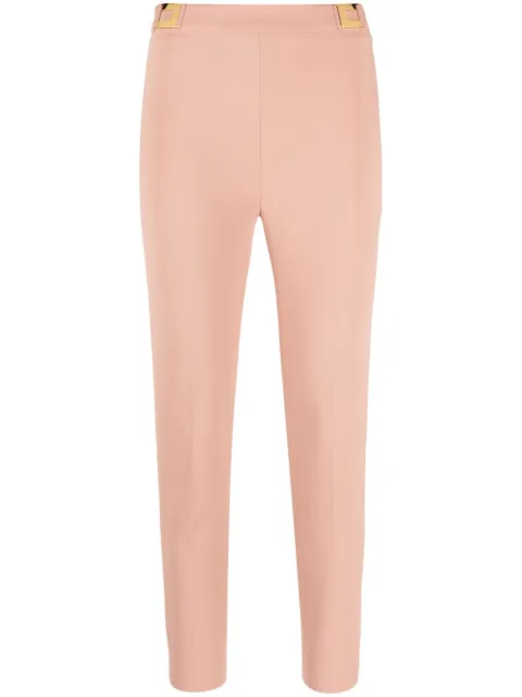 Elisabetta Franchi pantalon skinny à taille haute