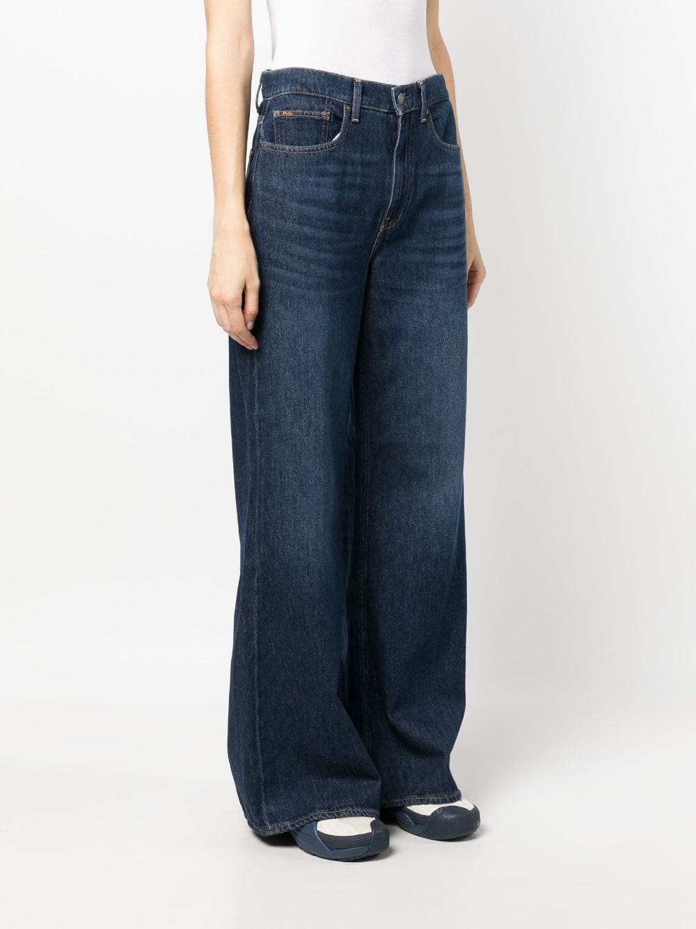 Polo Ralph Lauren Jeans met wijde pijpen Blauw