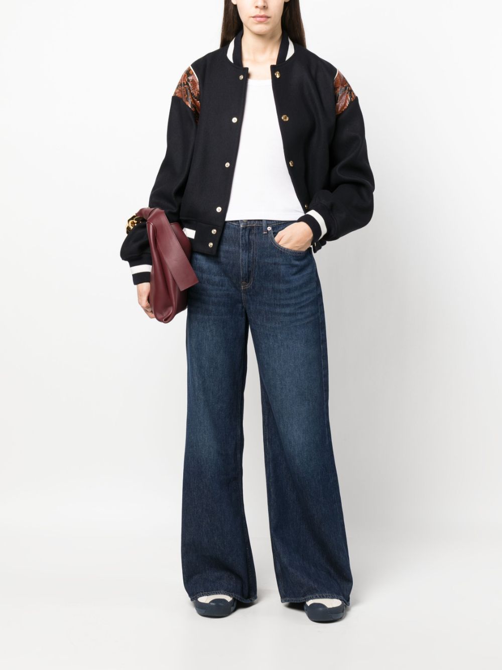 Image 2 of Polo Ralph Lauren mid-waist wide-leg jeans