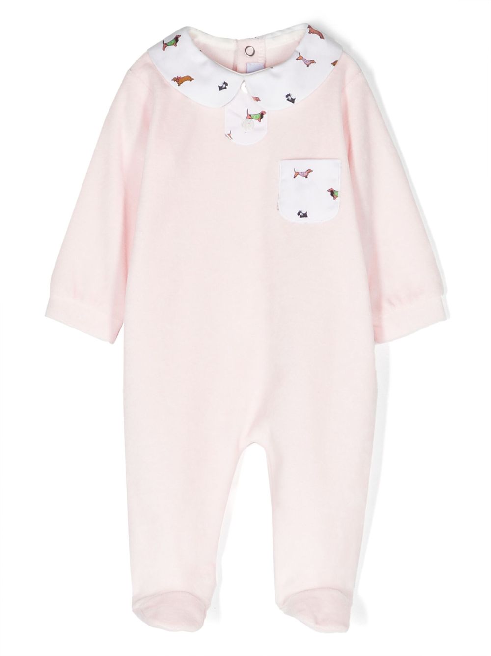 siola pyjama à imprimé chien - rose