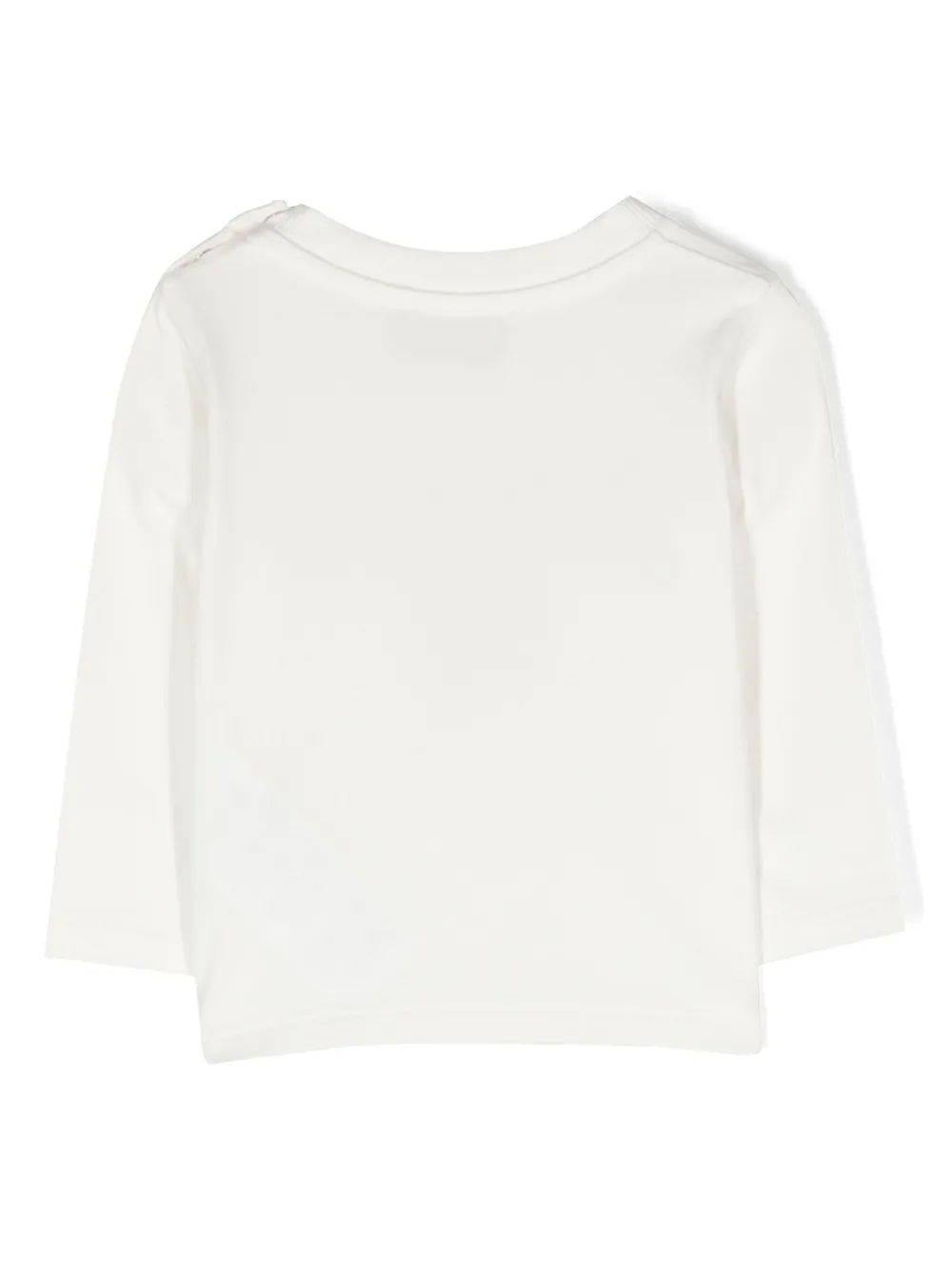 Moschino Kids Teddy Bear knitted jumper - Wit