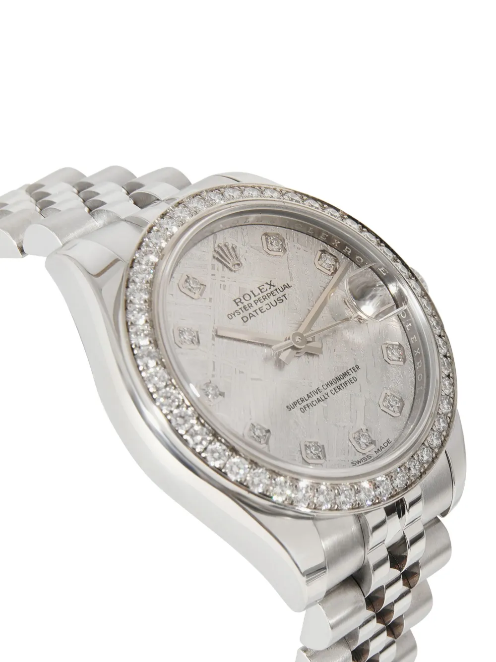 Rolex 2010-2019 pre-owned Datejust horloge - Wit
