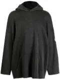 Doublet animal-print hooded sweatshirt - Black