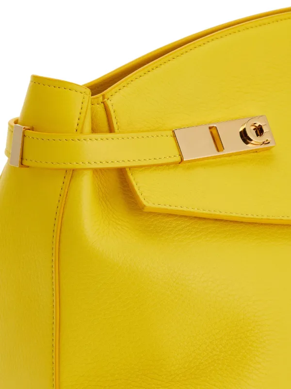 Ferragamo yellow bag online