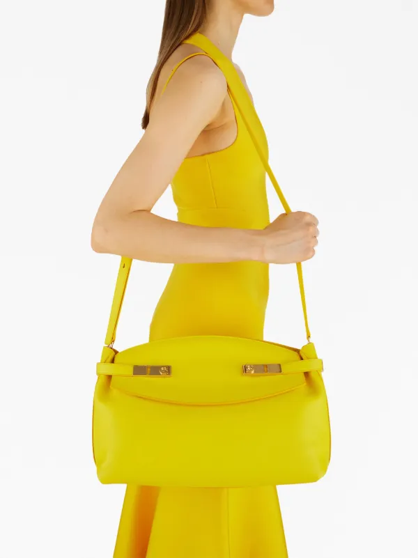 Ferragamo yellow bag on sale