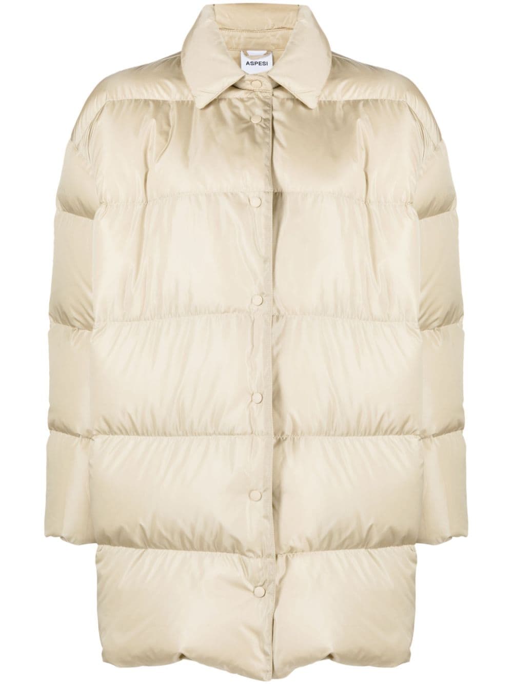 ASPESI quilted down-padded jacket - Neutrals