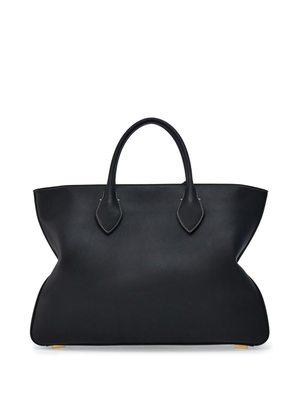 Ferragamo Shopper met logoprint - Zwart