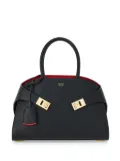 Ferragamo small Hug leather tote bag - Black