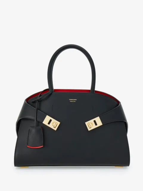 Ferragamo Hug bicolor handbag M
