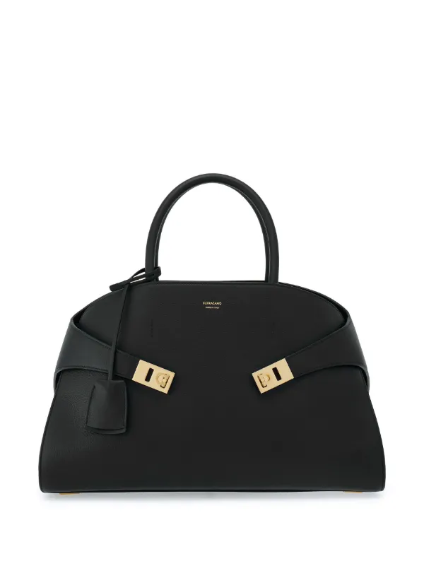 Ferragamo leather tote top