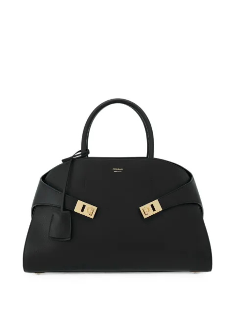 Ferragamo Hug leather tote bag