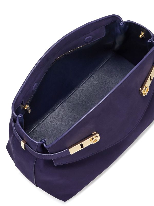 Large navy clearance clutch bag