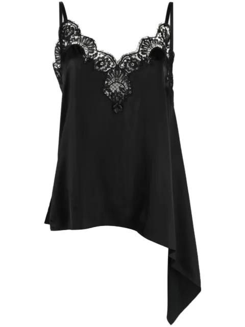 DSQUARED2 chantilly-lace asymmetric top Women