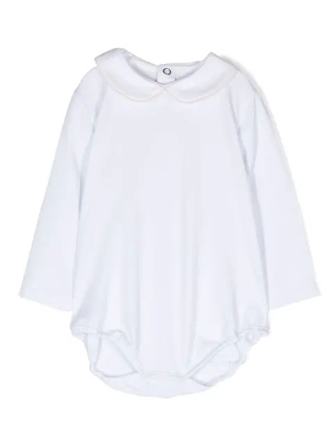 Siola body manga larga con ribete en contraste