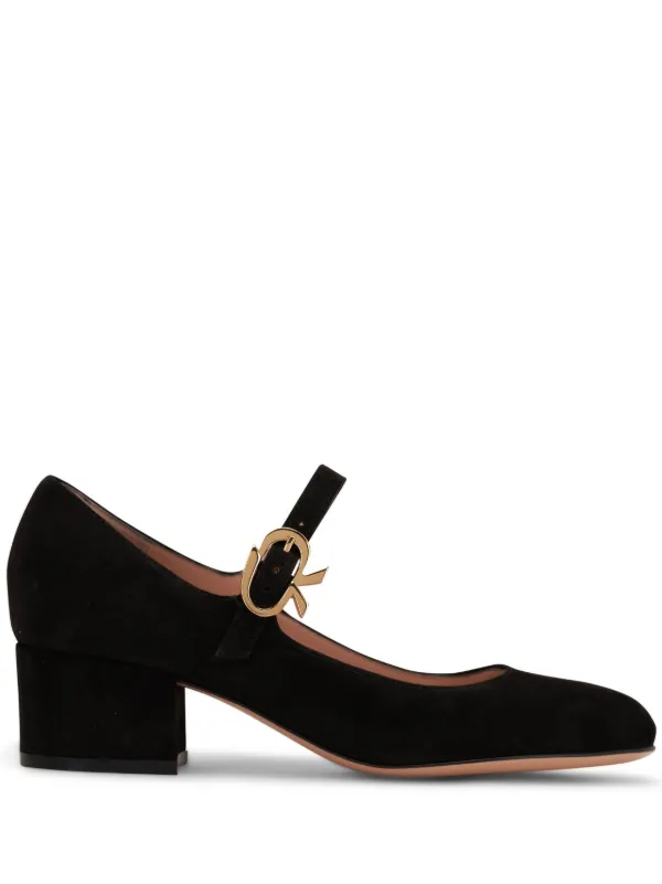 Gianvito Rossi Mary Ribbon 45mm パンプス | ブラック