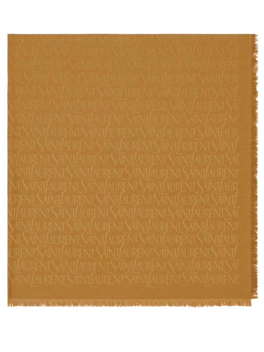 Image 1 of Saint Laurent jacquard square scarf