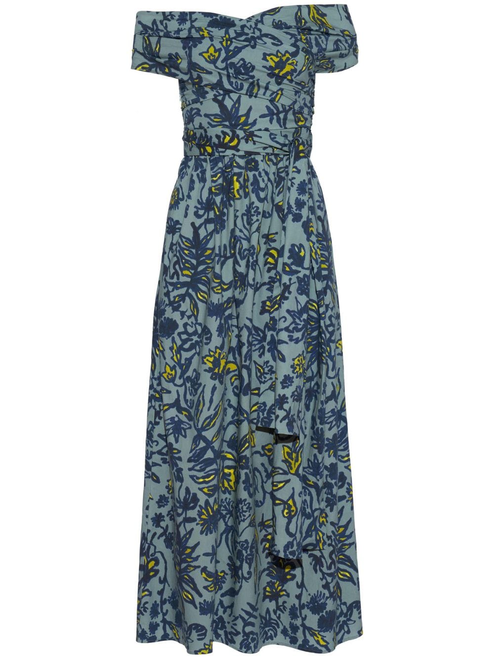 ALTUZARRA CORFU FLORAL-PRINT MAXI DRESS