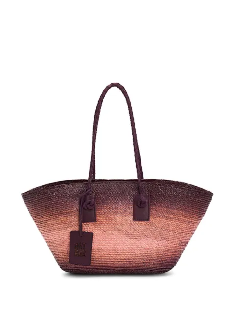 Altuzarra small Watermill raffia tote bag