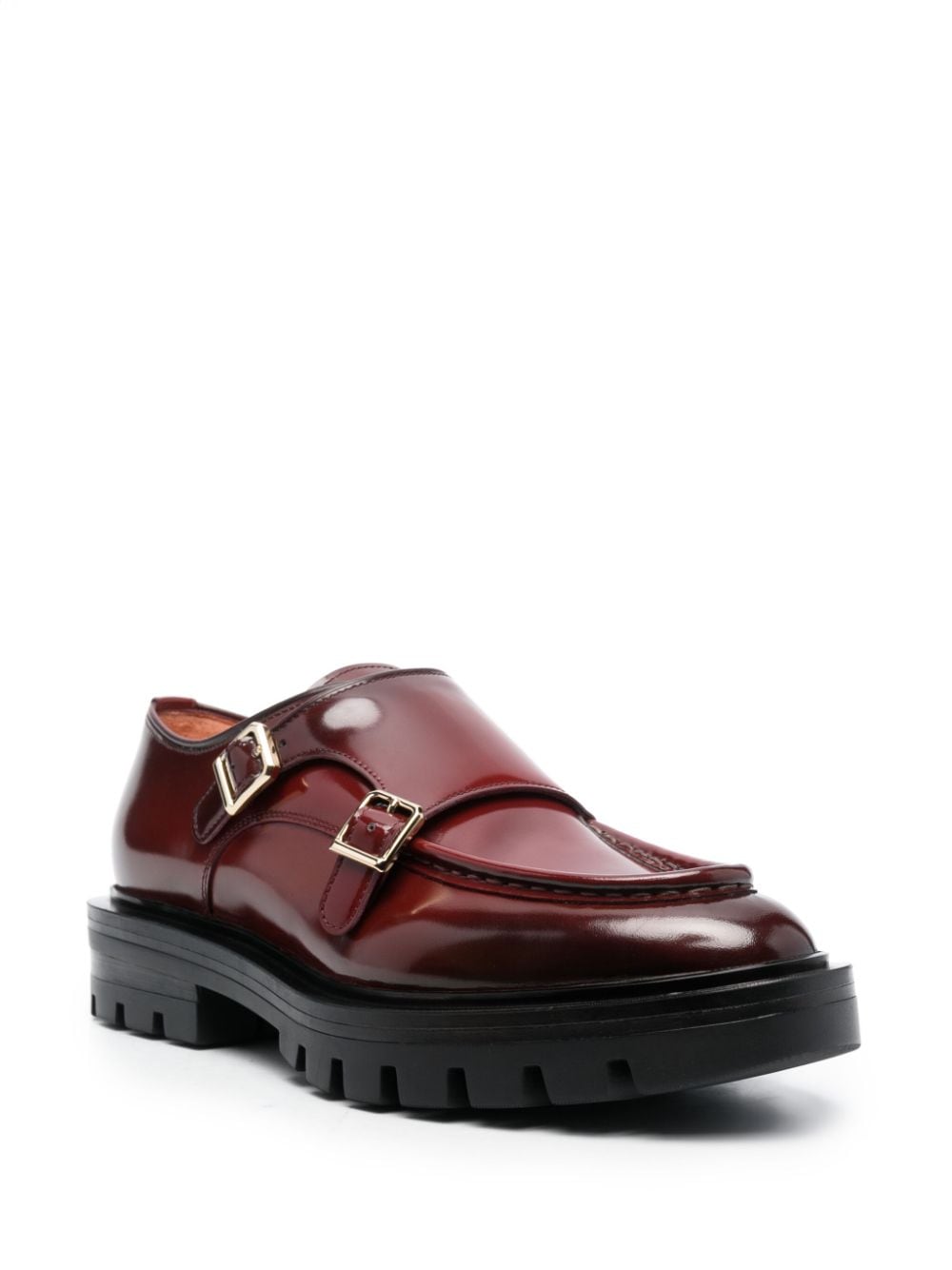 Santoni Chunky loafers - Rood