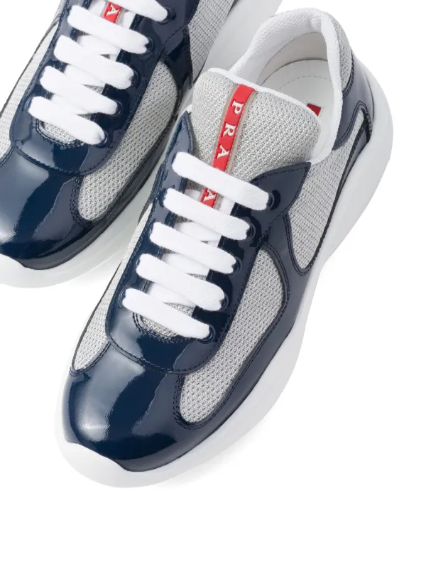 Prada America's Cup Sneakers | Blue | FARFETCH
