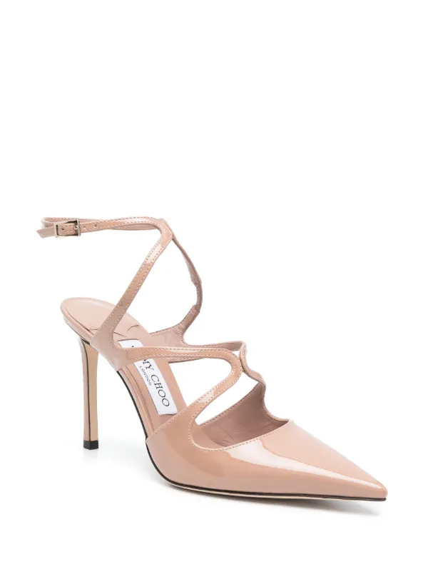 セール★Jimmy Choo★AZIA PUMP AZIA PUMP 75 | Black Patent Leather Pumps | Autumn