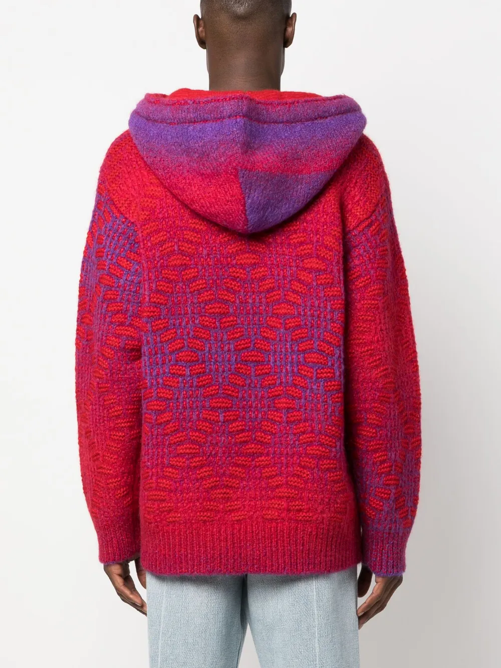 Roberto Collina geometric-pattern Hoodie - Farfetch