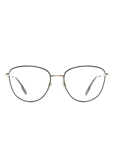 Burberry Eyewear lentes con armazón redonda y letras del logo