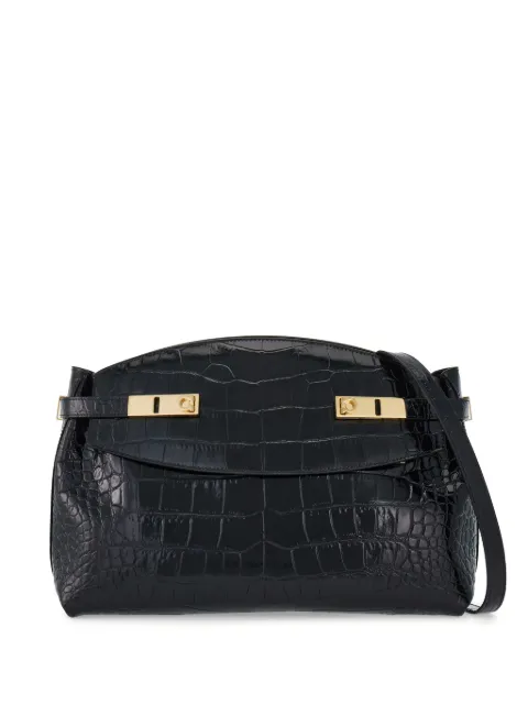 Ferragamo Large Pouch Gancini-buckle clutch bag