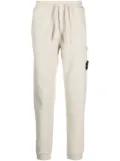 Stone Island Compass-patch cotton track pants - Neutrals