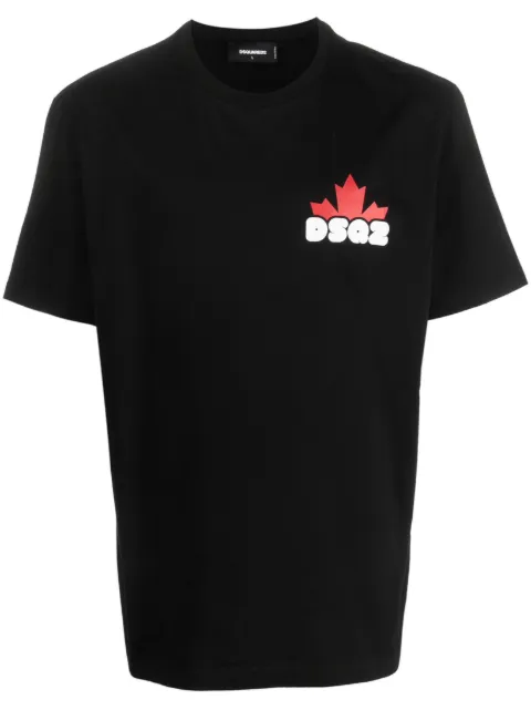 DSQUARED2 logo-print cotton T-shirt