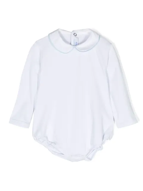 Siola contrasting-trim long-sleeved bodysuit