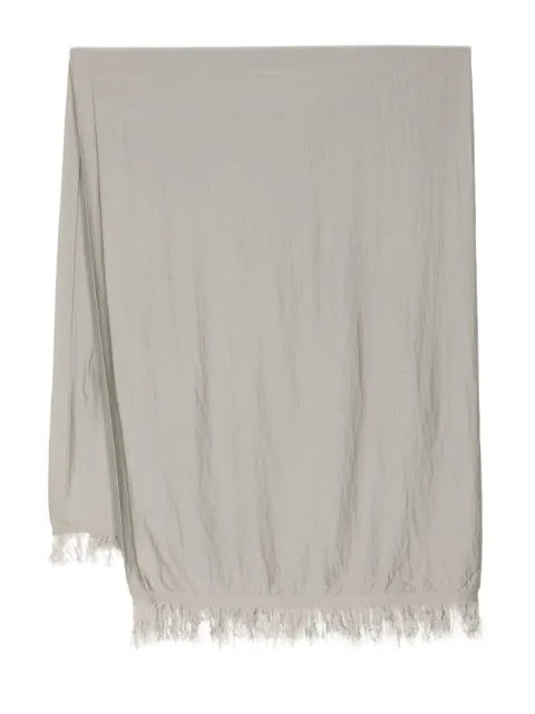 Rick Owens fringed cashmere scarf