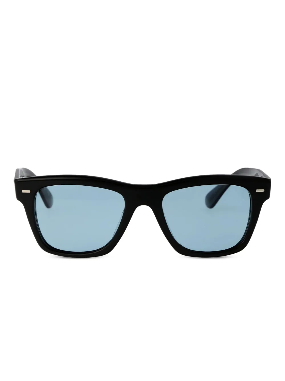 Oliver Peoples N.04 スクエアフレーム サングラス - ブラック Oliver Peoples N.04 スクエアフレーム サングラス - ブラック