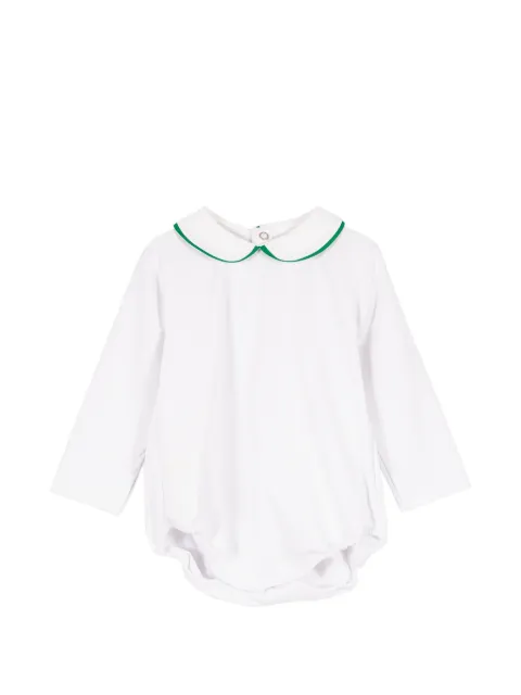 Siola contrast-trim collar body