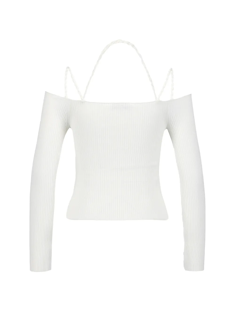 Odin Cut-Out Ribbed-Knit Sweater