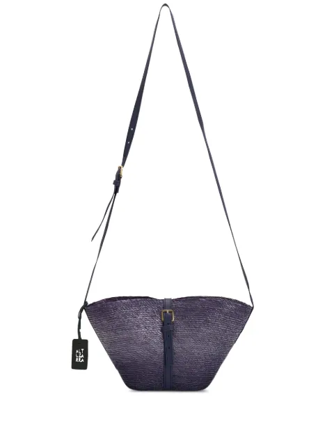 Altuzarra Watermill raffia crossbody bag