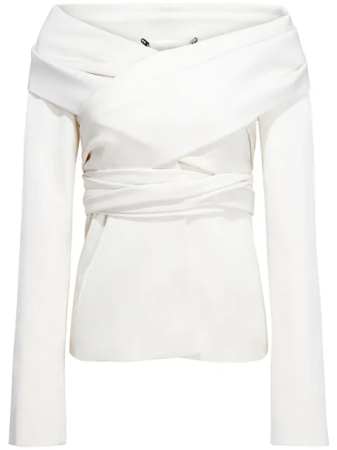 Altuzarra Corinth off-shoulder jacket