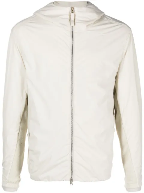 Stone Island chamarra con capucha y cierre