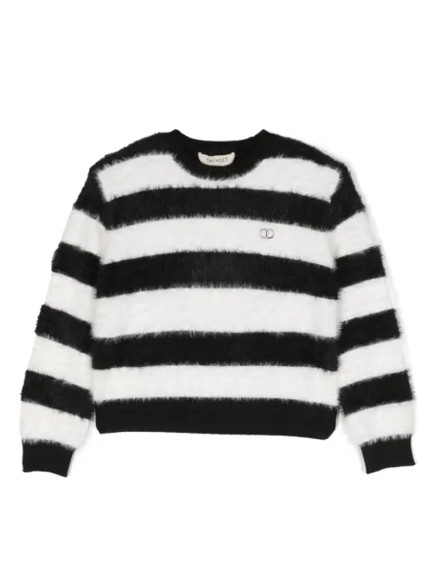 TWINSET Kids suéter con motivo de rayas